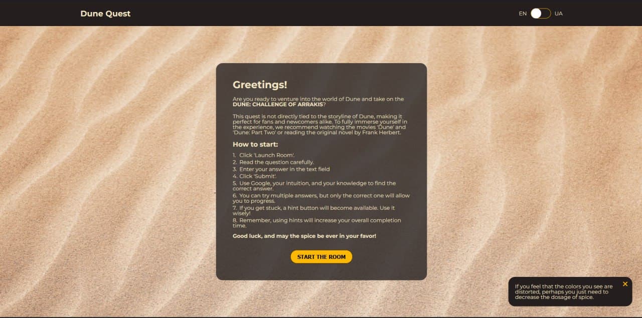Dune preview